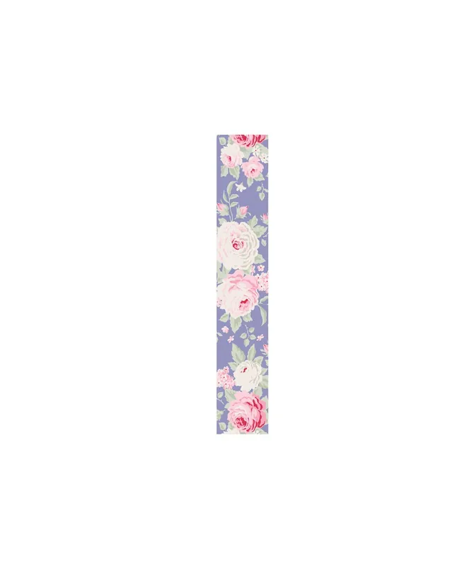 Ultima novità - Tilda ribbon, Nastro 30 mm Jacquard Old Rose Lydia Blue x 1 metro