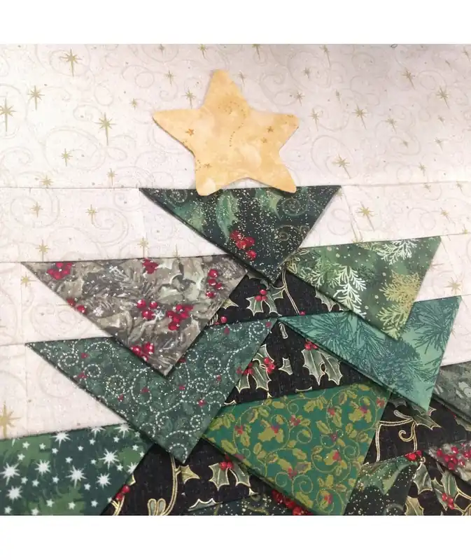 Cartamodello Pannello Patchwork Albero di Natale | Qualità garantita