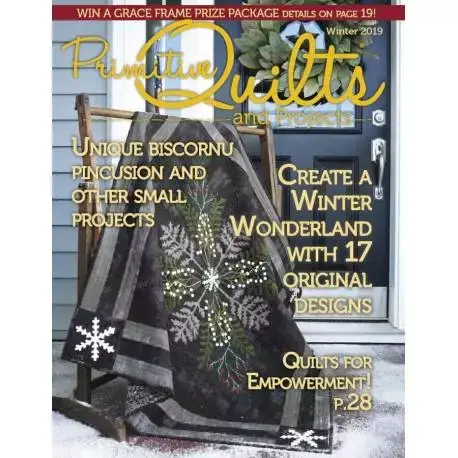 Novità - Rivista Primitive Quilts & Projects Inverno - Winter 2019