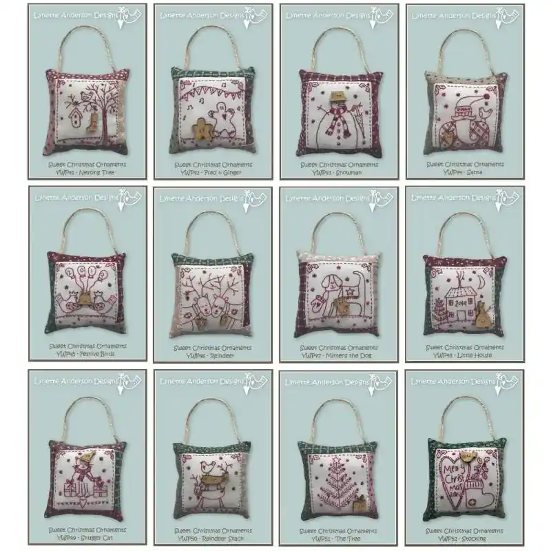 Sweet Christmas Ornaments - Dolci Ornamenti Natalizi - set da 12 | Aggiungi al carrello