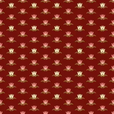 Scelto dai clienti - EQP Contemporary Classics - Water Lily - Cranberry Red