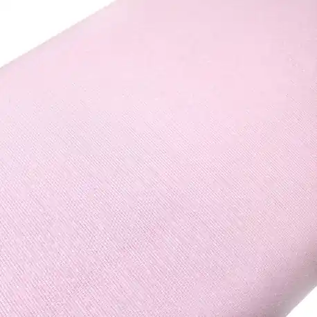 Offerta | Tessuto Piquet Fondo Rosa con micro Pois Bianchi, h150
