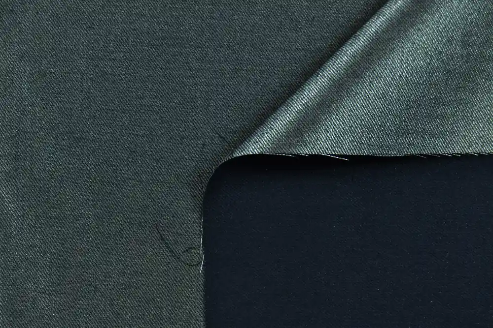 Nuovo prodotto - Denim blu notte rovescio lurex argento