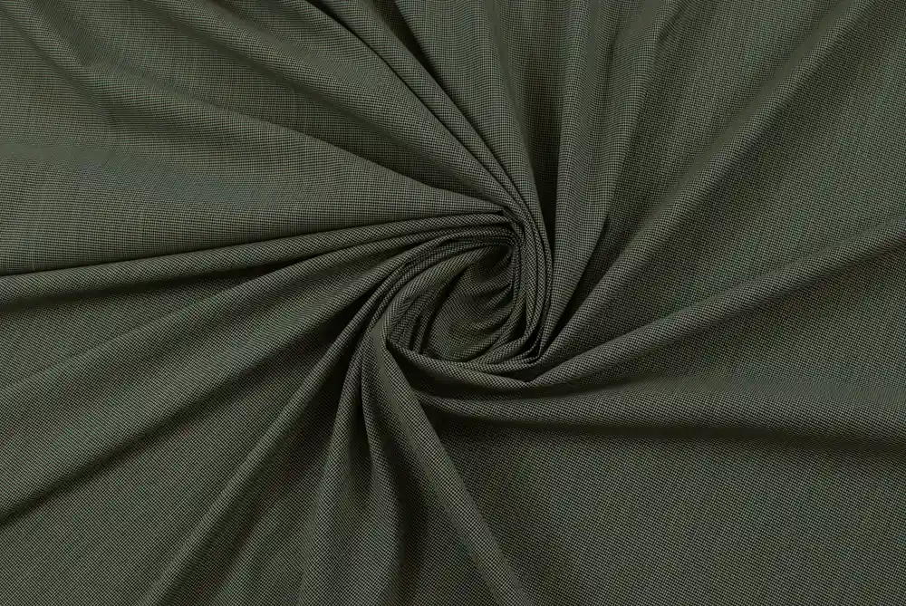 Scampolo 300x161cm di FRESCO LANA MICROFANTASIA GEOMETRICA BIANCO E NERO | Sconto