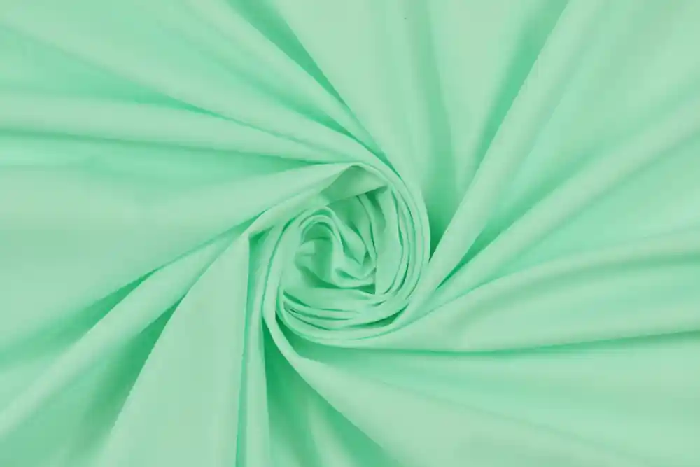 Prezzo di fabbrica | Mussola leggera di puro cotone verde menta