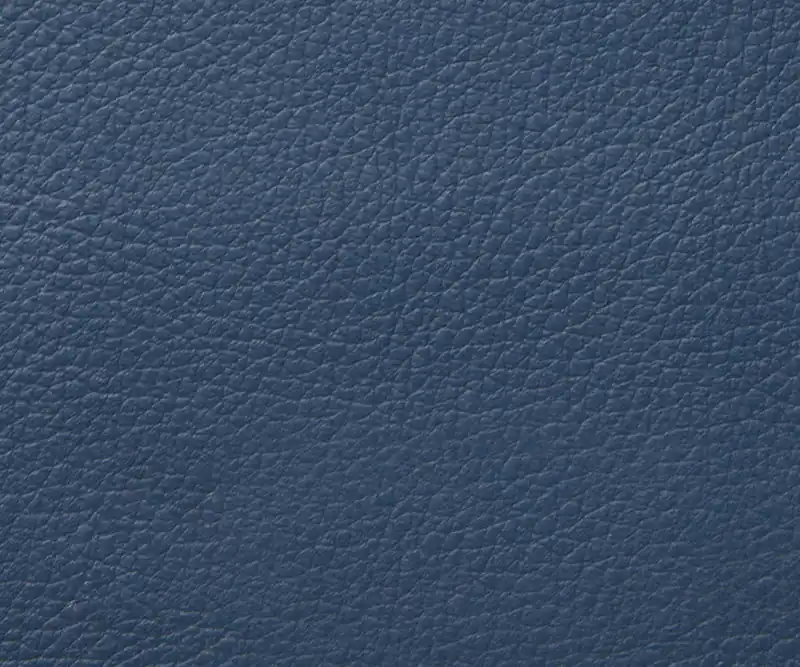Quasi esaurito - Scampolo 300x140cm di Finta pelle ignifuga "Star" blu polvere 25