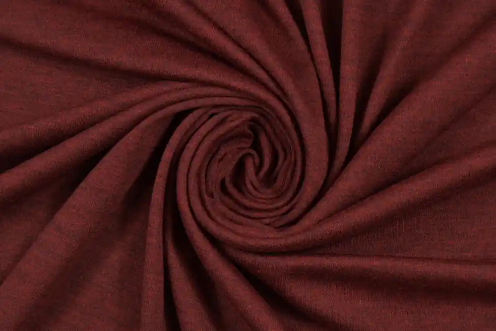 Prodotto di punta | Scampolo 300x153cm di Jersey in lana stretch rosso amaranto