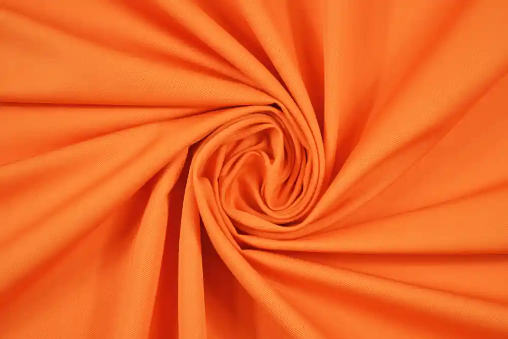 Occasione - Scampolo 300x153cm di Twill in acetato arancione
