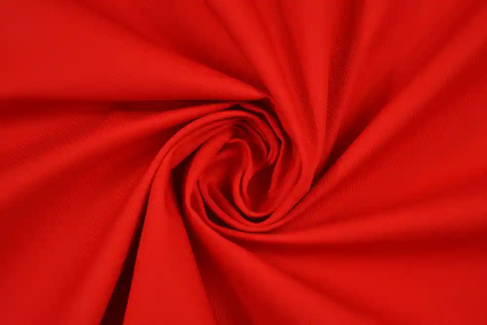 Promozione speciale | Scampolo 300x147cm di Drill pesante misto cotone rosso