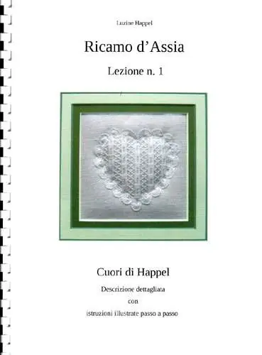 Promo lampo | Ricamo d’assia lezione n° 1 cuori di happel, luzine happel