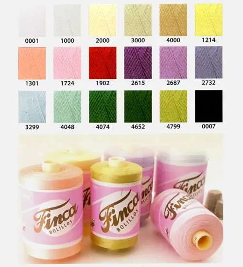 Finca Bolillos – Cotone per tombolo colorato nm 40–50 - Novità in catalogo