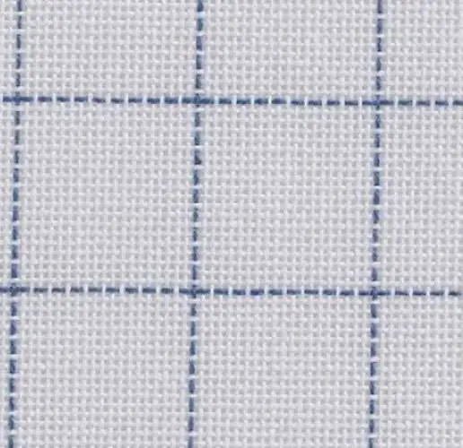 Cencio della nonna 10fili cm, dmc cotone bianco, altezza cm 80, 18,00 al metro, vendita a multipli di 50 cm | Spedizione immediata