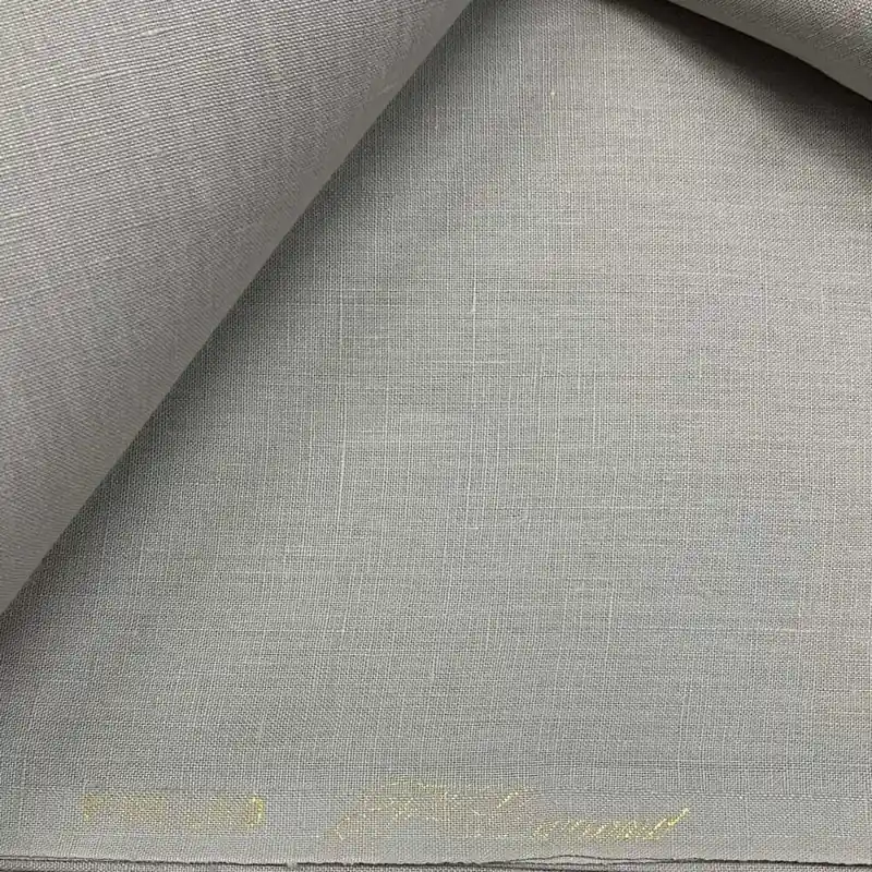Qualità garantita - Tessuto Puro Lino 6262 F.lli Graziano 300 Grigio 50 Cm