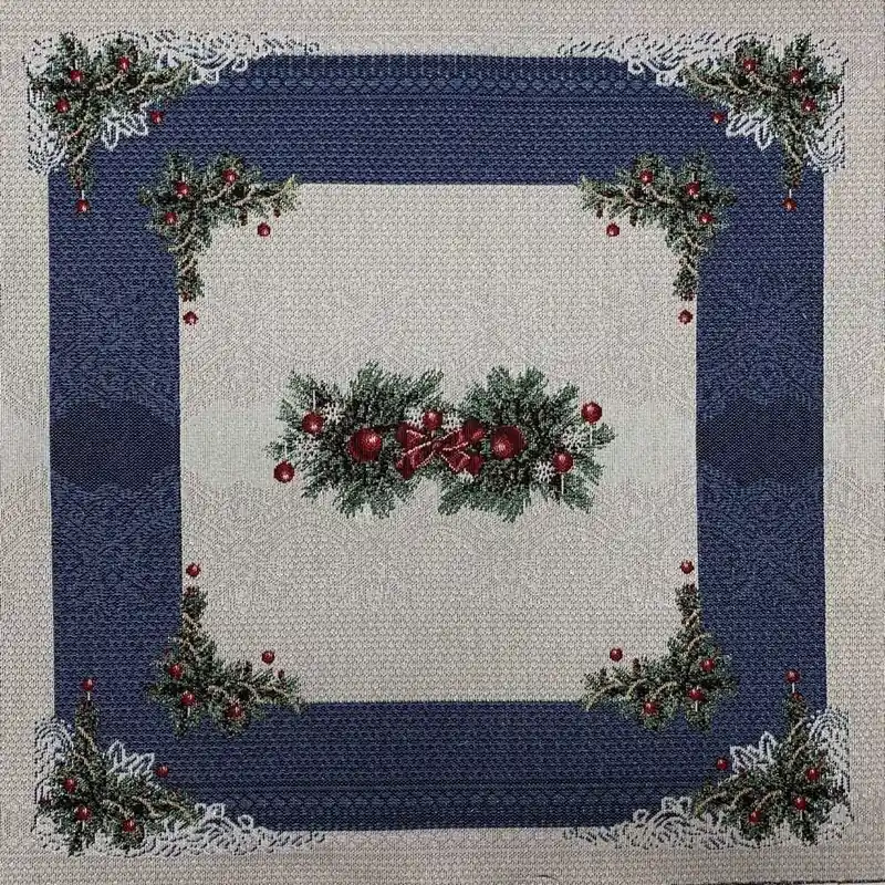 Prezzo d'offerta | Pannello Gobelin Ghirlanda Blu 45x45 Cm