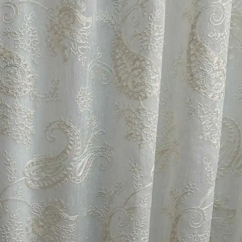 Direttamente dalla fabbrica | Tessuto Tenda Ricamata Amir 330x290 Cm