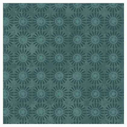 Star Flower Basics Medium Blue 45x110cm. - Compra ora