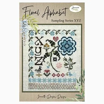Floral Alphabet Sampling Series - XYZ | Saldi