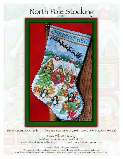 North Pole Stocking - PDF - Acquisto sicuro