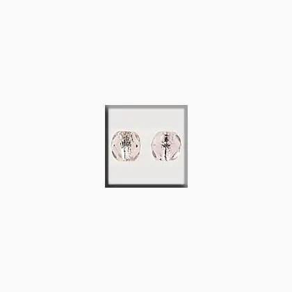 12250 Round Cut lined Bead Rose/Silver | Super offerta