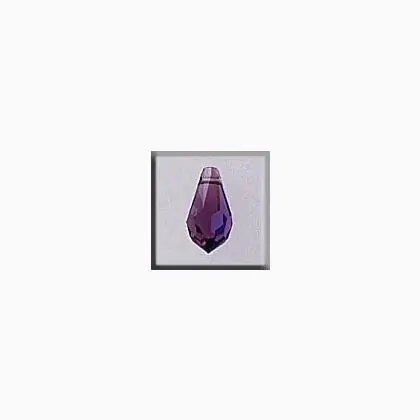 Saldi - 13052 Very Small Teardrop Amethyst AB