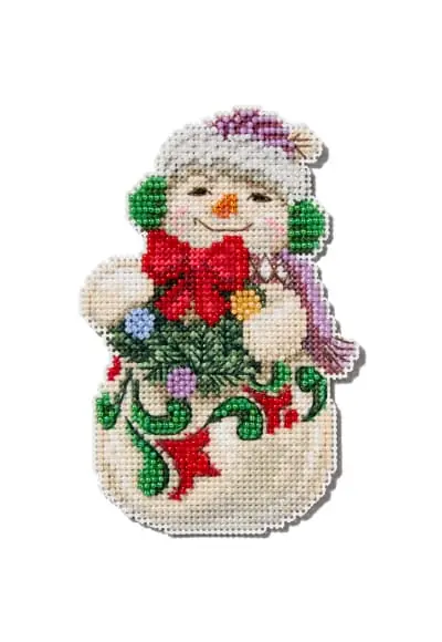 Disponibile | Snowman with Earmuffs