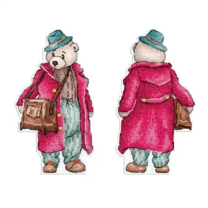 Reso gratuito | Bear with a barrel organ