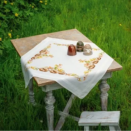 Centro Tavola - Ricci e foglie d‘autunno - Risparmia di più