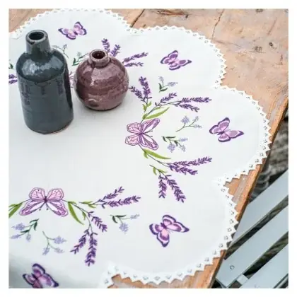 Centro Tavola Sagomato - Lavanda | Spedizione immediata