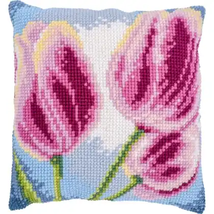 Cuscino - 3 Tulipani | Grande affare
