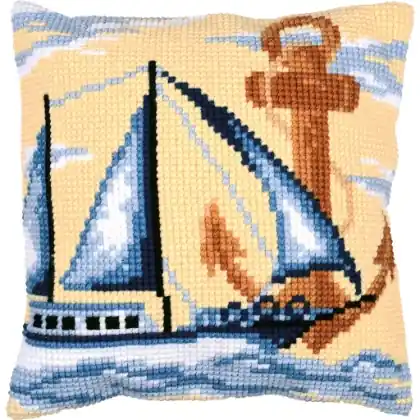 Appena arrivato - Cuscino - Barca a vela