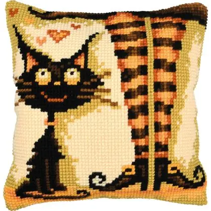 Cuscino - Gatto Ama la sua Strega | Fino a esaurimento scorte
