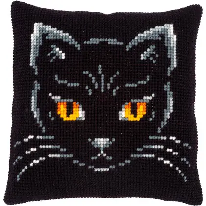 Ultime unità | Cuscino Gatto nero