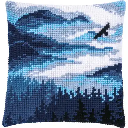 Prezzo scontato | Cuscino Paesaggio blu