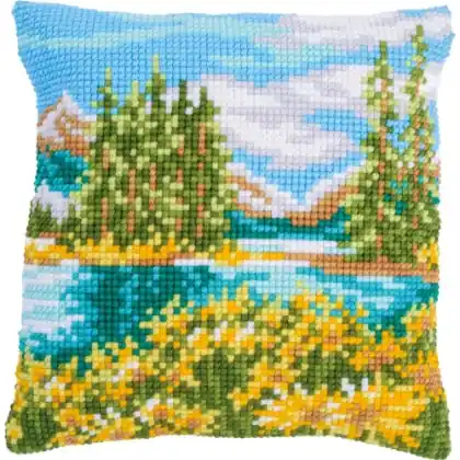 Cuscino Paesaggio con Lago | Affare