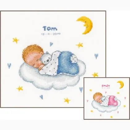 Prezzo promozionale | Sampler Nascita - Bébé nelle nuvole