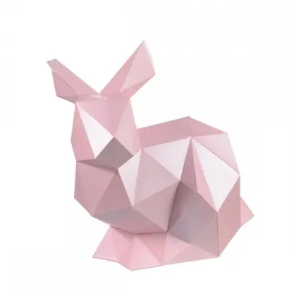 Coniglio - Kit Papercraft - Consegna espressa