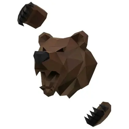 Svendita | Orso - Kit Papercraft