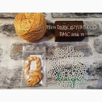 Filo in seta - Dark autumn gold | Tra i più amati