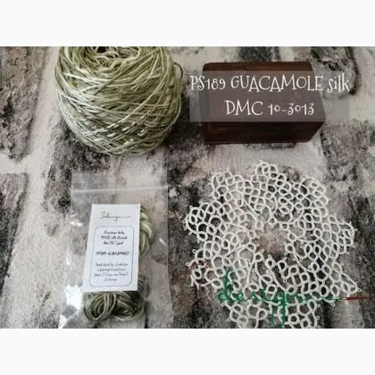 Fine serie | Filo in seta - Guacamole