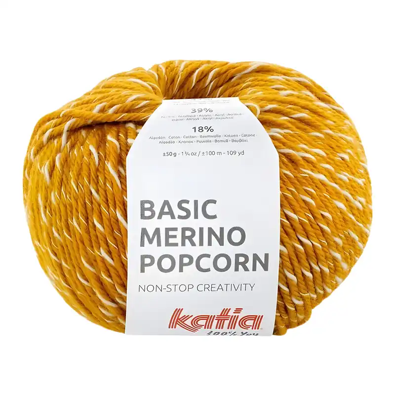 Basic Merino Popcorn da 50 gr - Katia | Ordina ora