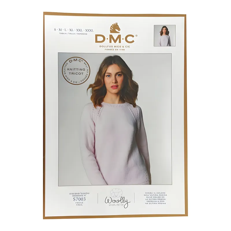 Modello per maglione da donna - DMC - Buon prezzo