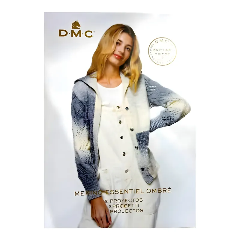 Consigliato | Rivista Merino Essentiel Ombré - 2 progetti di lavoro a maglia e all‘uncinetto - DMC